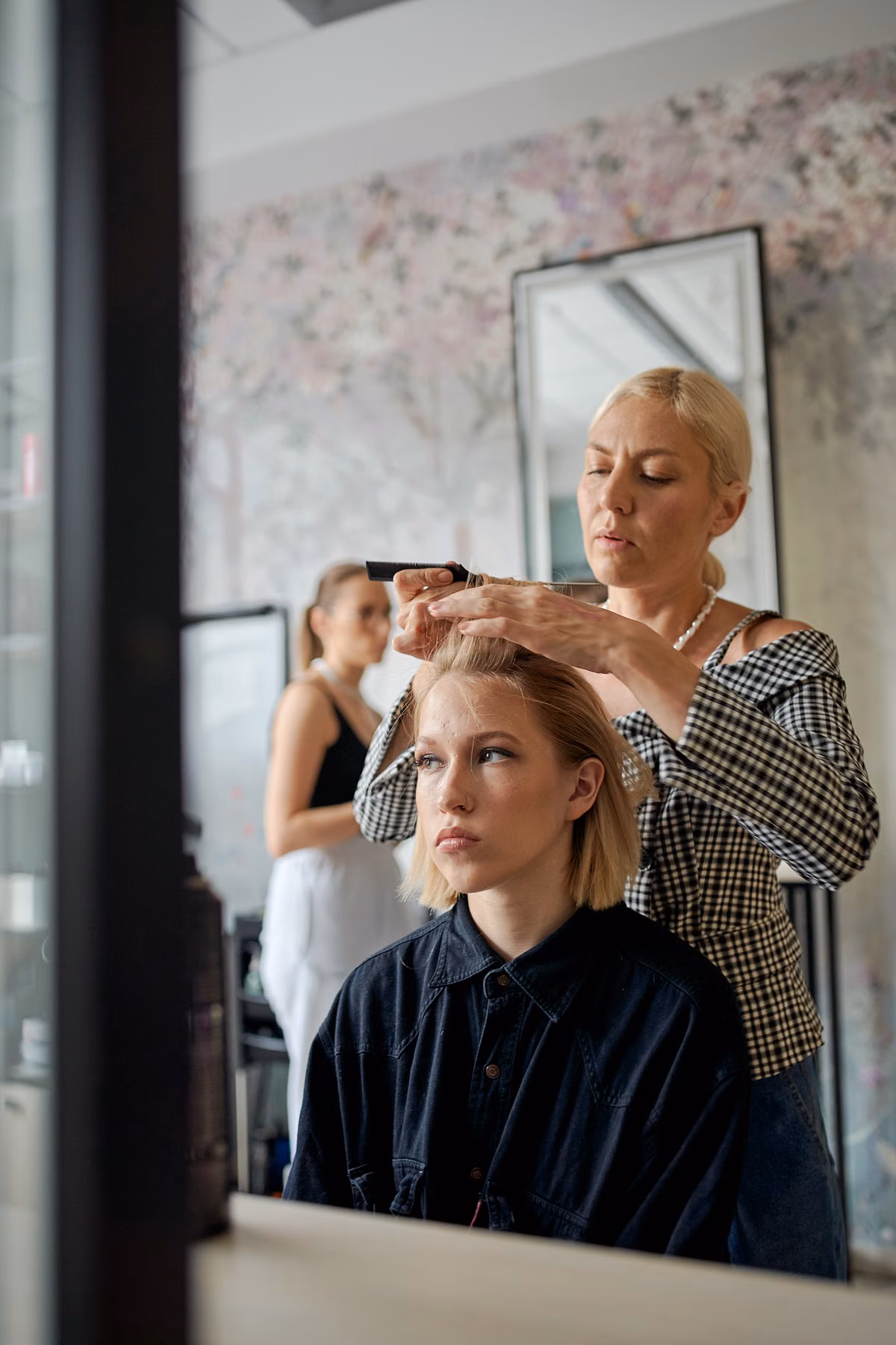 Interiorul salonului Exclusive Beauty
